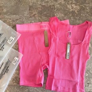 PINK SKIM SET SIZE M